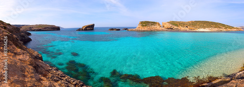 blue lagoon Comino island Malta Gozo