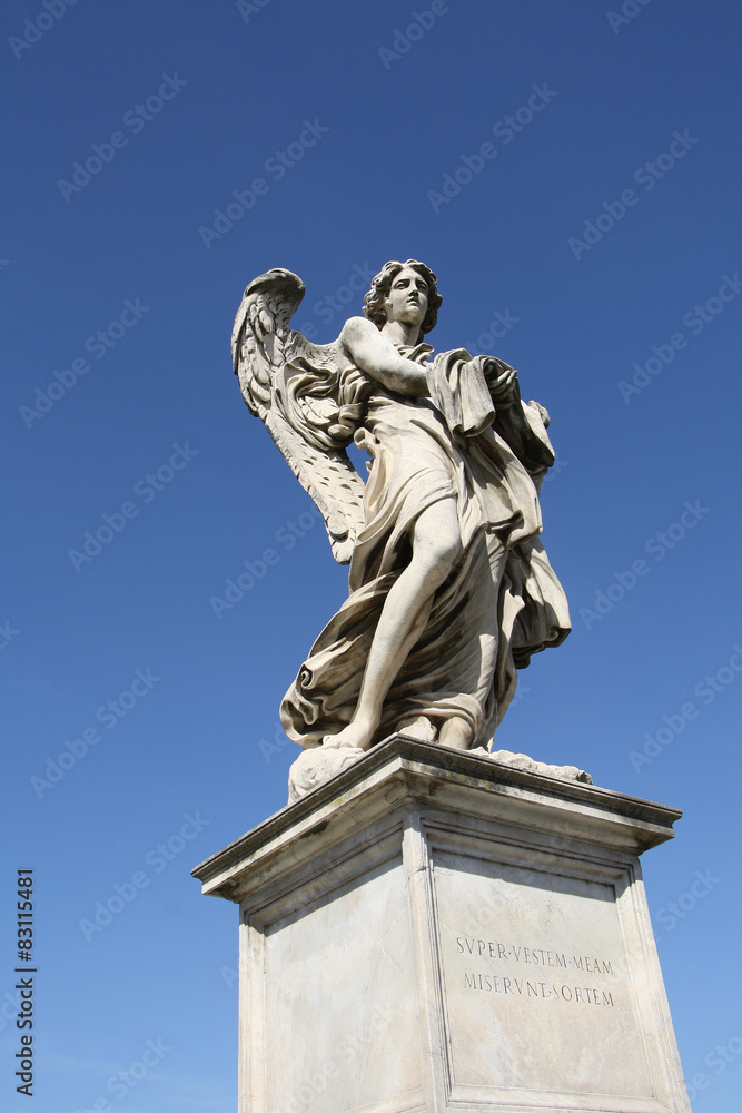 Fototapeta premium Rome.Angel.Ponte Sant'Angelo.