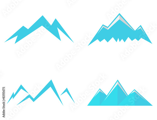 Mountains Icons 