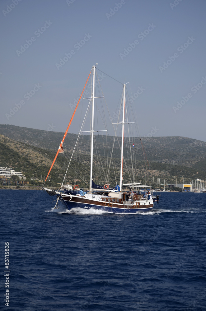 Port de Bodrum (Turquie)