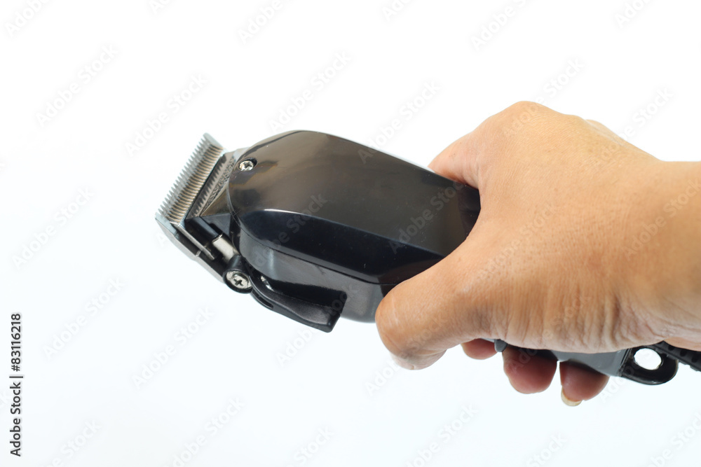 hair clipper isolated on white background hair clipper isolated on white background
