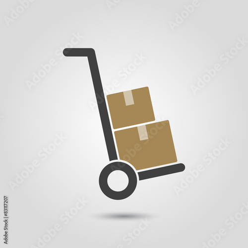 Handcart icon