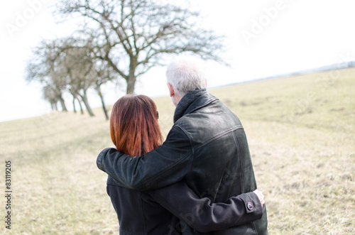 Couple in the nature