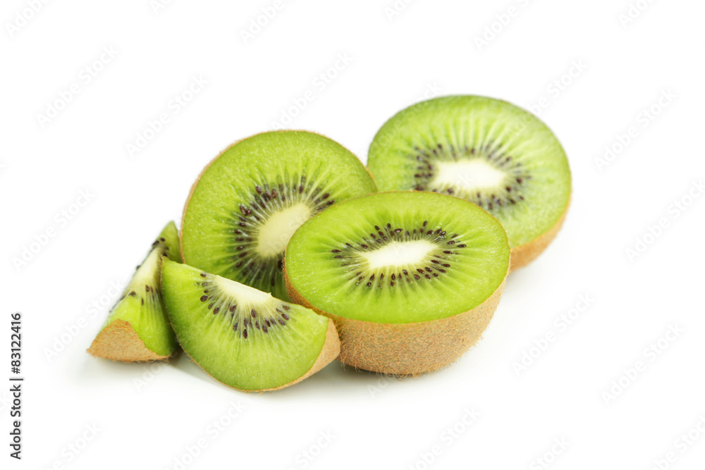 Fototapeta premium Kiwi fruit isolated on white background