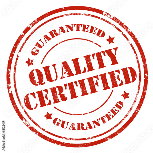 Quality Certified-stamp