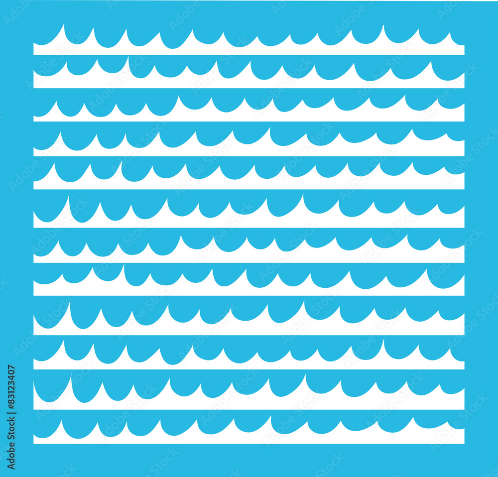 Simple Marine pattern. 