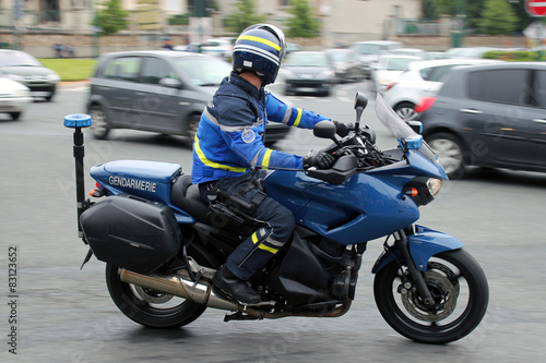 Moto gendarmerie photo