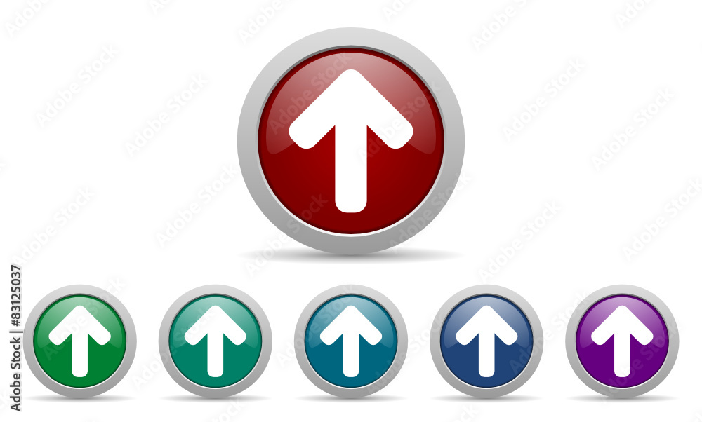 up vector icon set up vector icon set