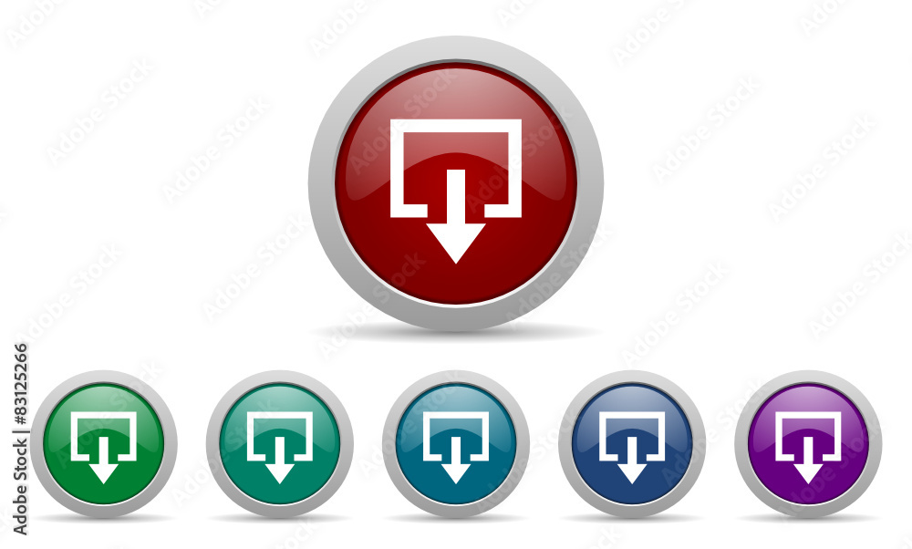 logout vector icon set logout vector icon set