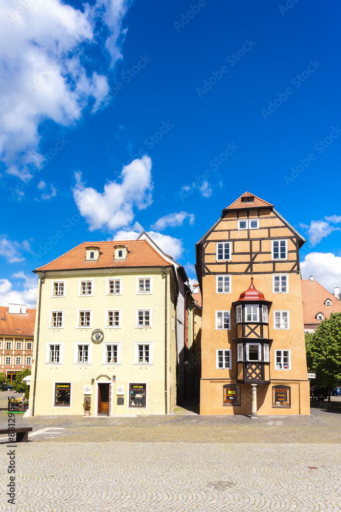 complex of medieval houses called Spalicek, Cheb, Czech Republic complex of medieval houses called Spalicek, Cheb, Czech Republic