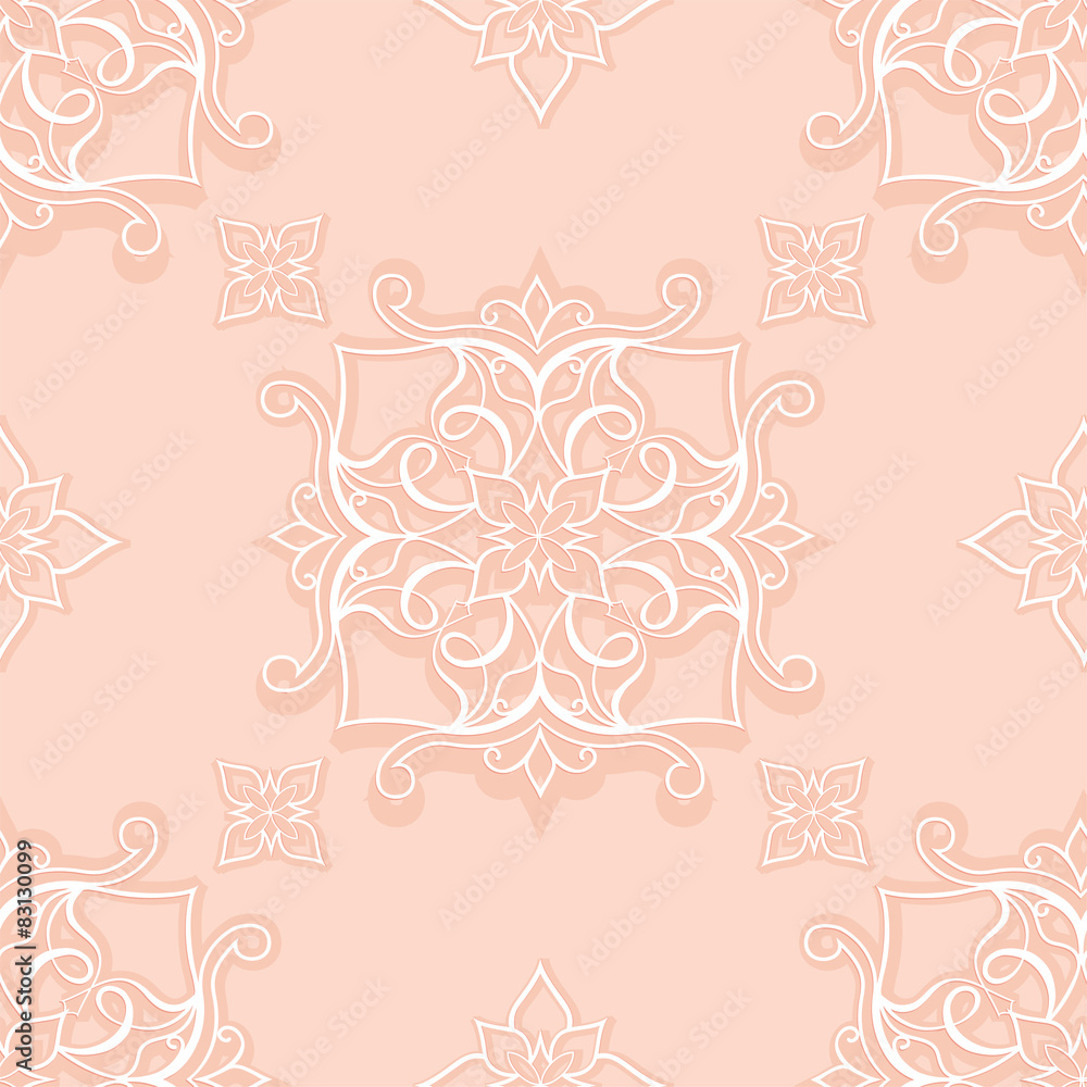 Peach seamless texture convex white pattern Peach seamless texture convex white pattern