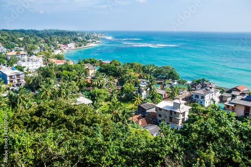 beautiful top view Unawatuna Sri Lanka © ra66