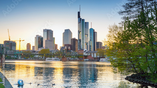 Abendstimmung in Frankfurt