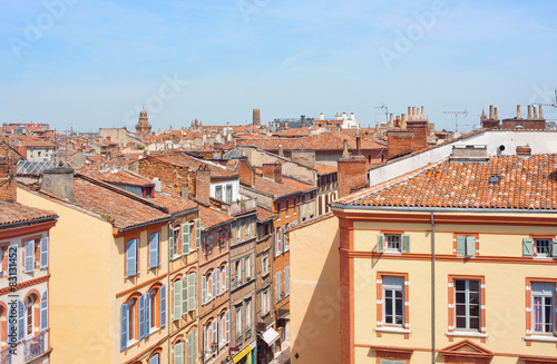 Vue sur les toits de Toulouse