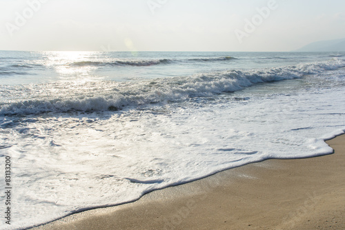 Landscape tropical ocean beach