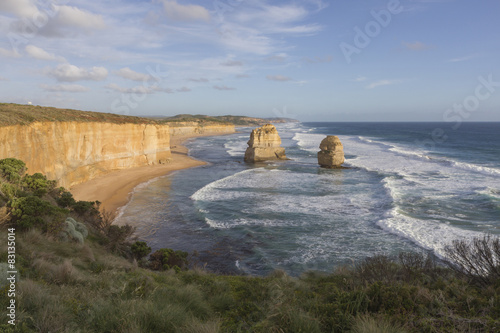 Twelve Apostles on Great Ocean Road, Australia.