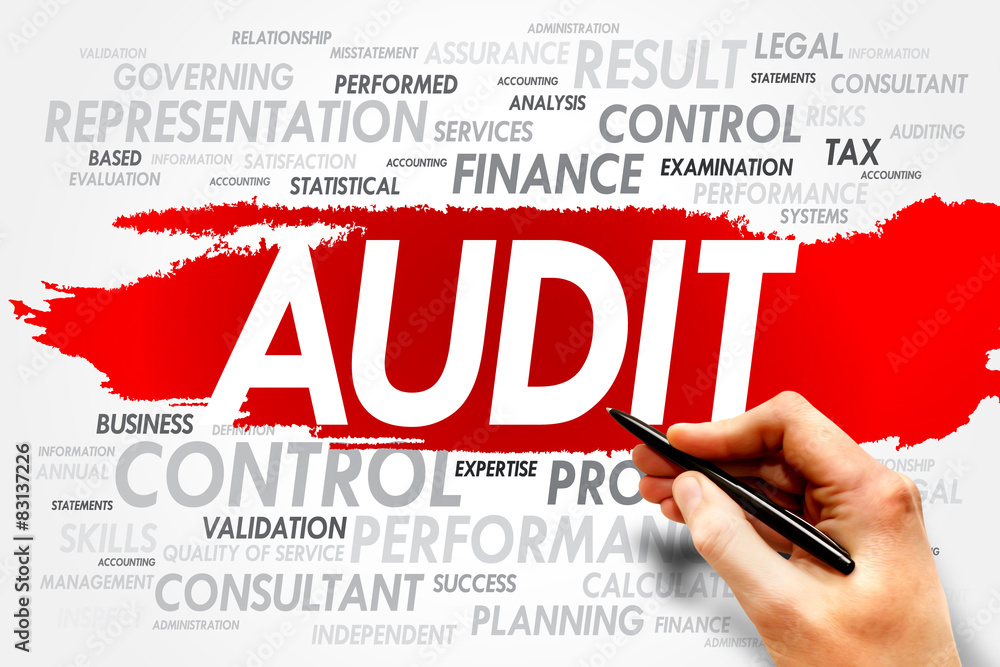 AUDIT word cloud, business concept AUDIT word cloud, business concept