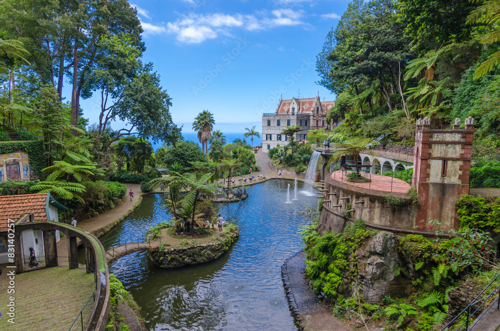 Monte Palace Tropican Garden.