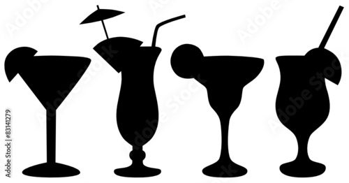 Set of Cocktails