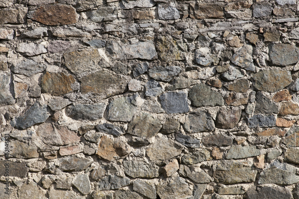 rock stone wall