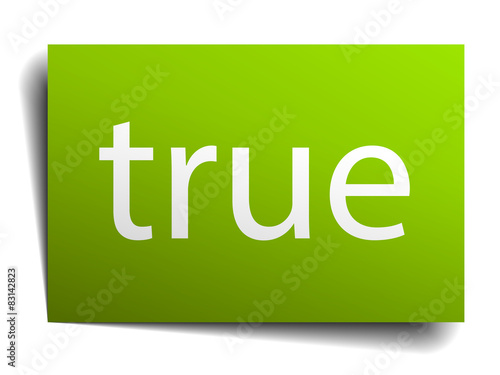true square paper sign isolated on white