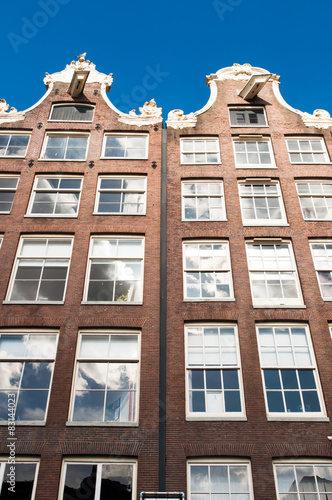 Amsterdam17th century residences, Netherlands.