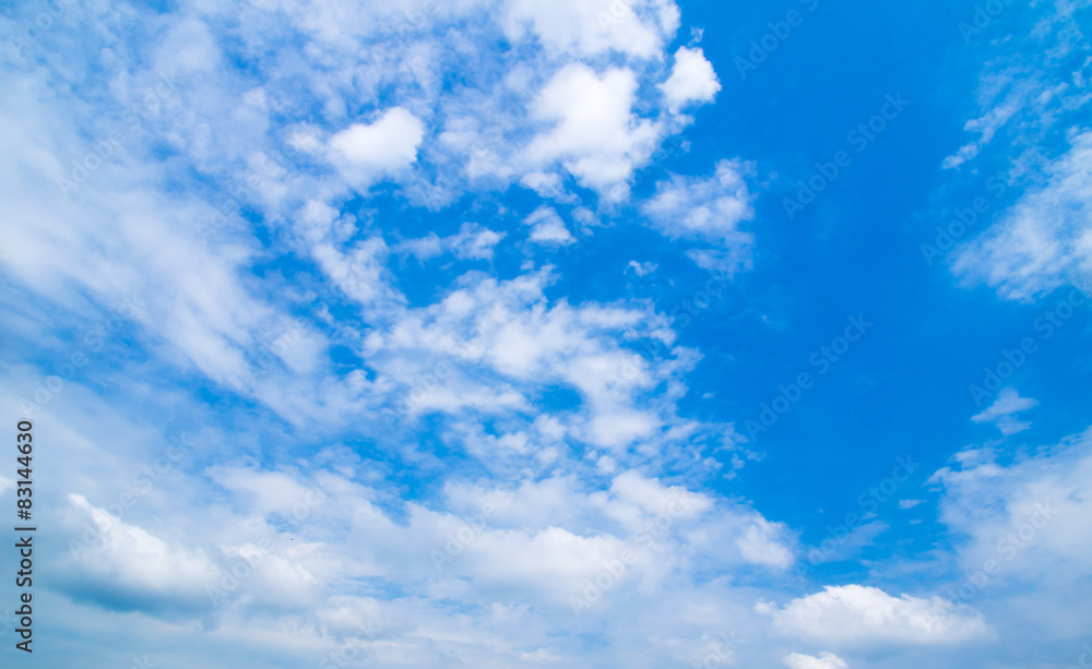 Naklejka premium blue sky