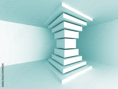 Abstract Architecture Column Design Background