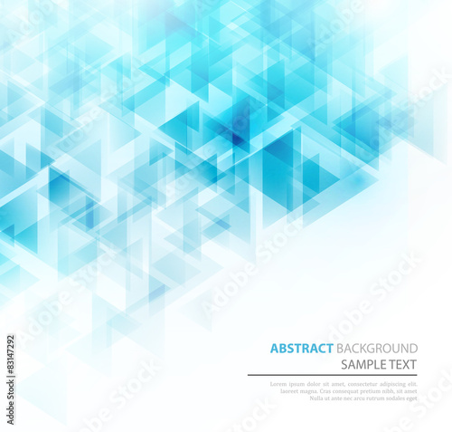 Blue shiny technical background. Vector 