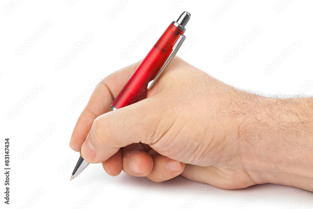 Pen in hand Pen in hand