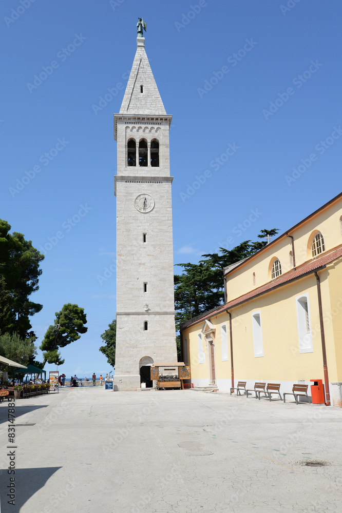 Kirche in Novigrad, Kroatien