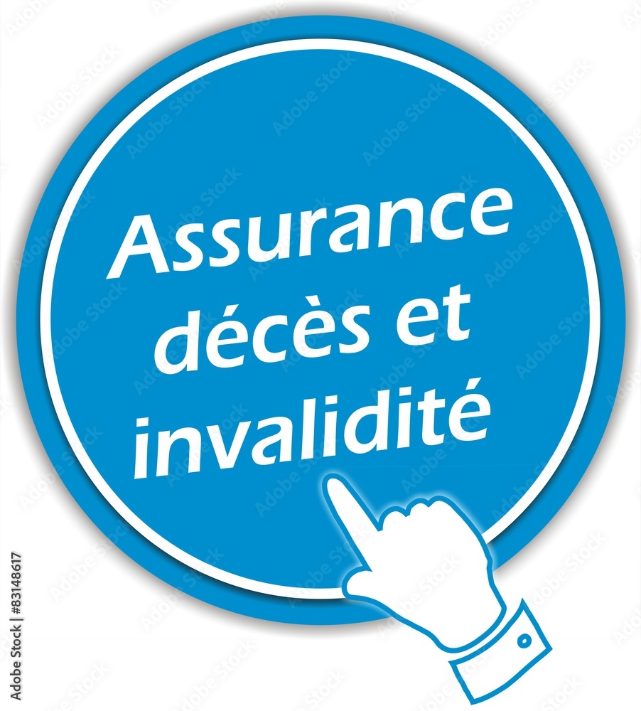 bouton assurance décès et invalidité bouton assurance décès et invalidité