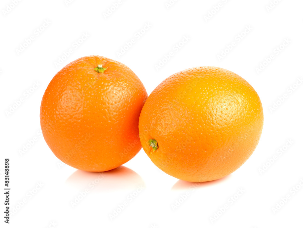 orange isolate on white background orange isolate on white background