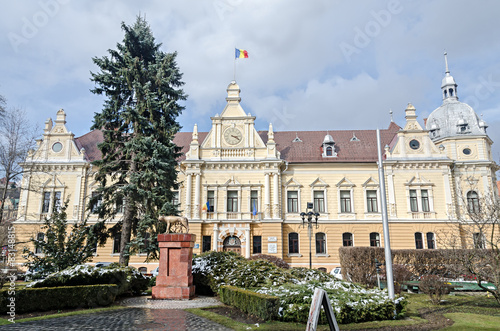  The City Hall of Brasov City, Romania (Primaria Brasov).