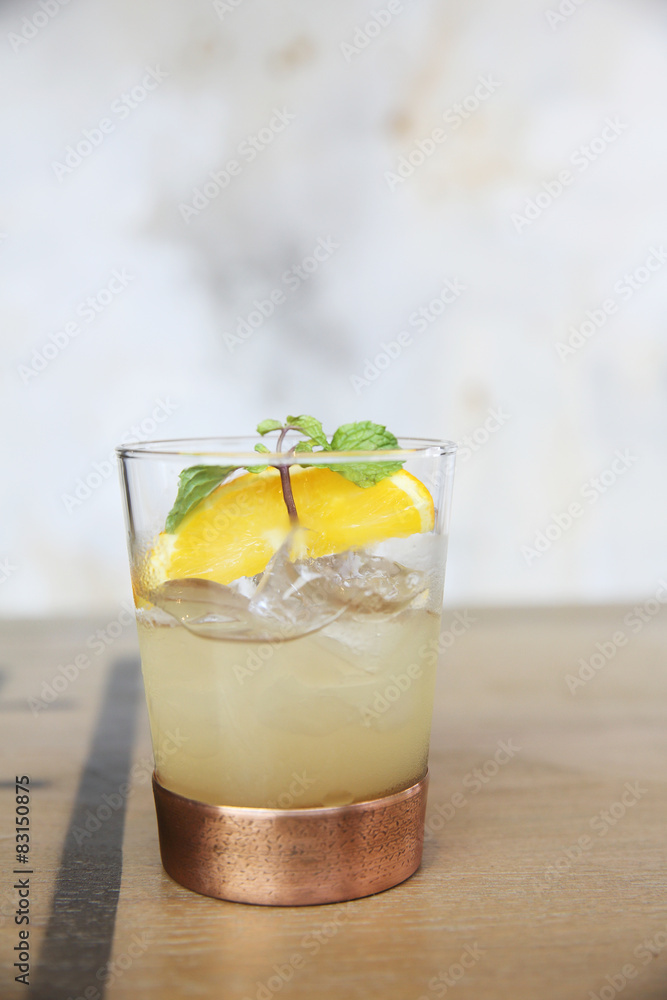 Fototapeta premium vodka cocktail