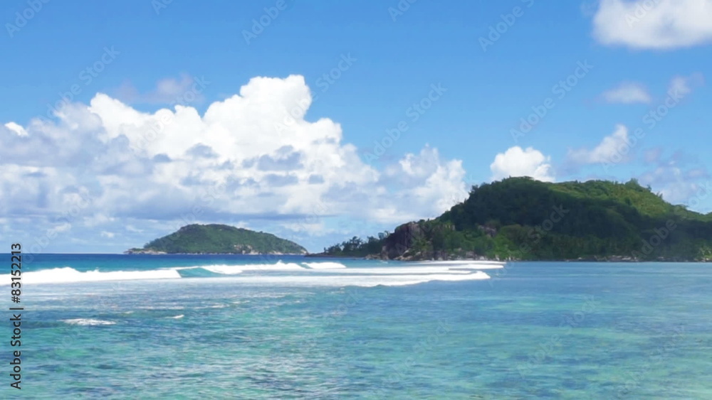 natural tropical beach