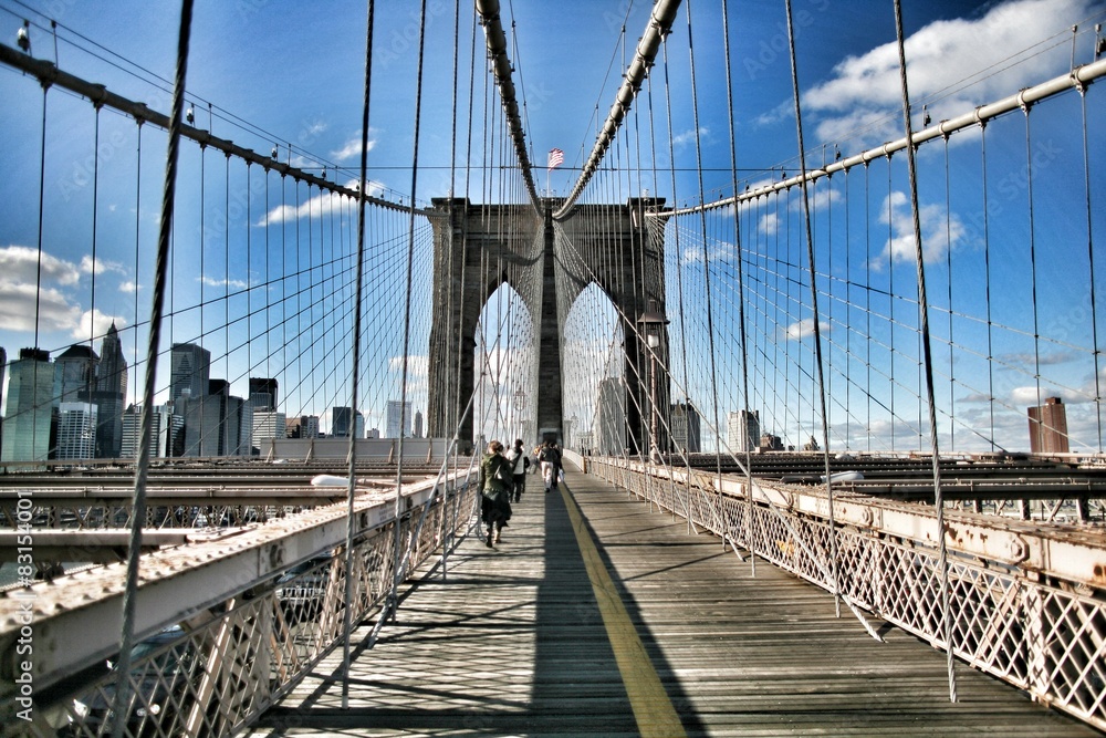 Fototapeta premium Most Brookliński