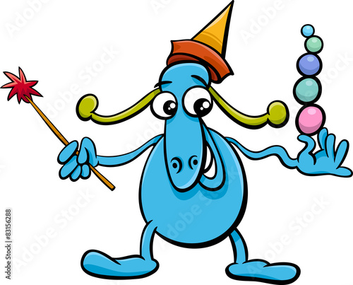 cartoon funny fantasy character