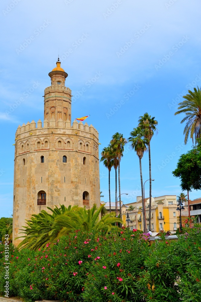 Spain Seville Torre del Oro