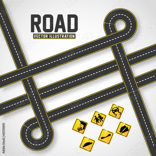 road infographics