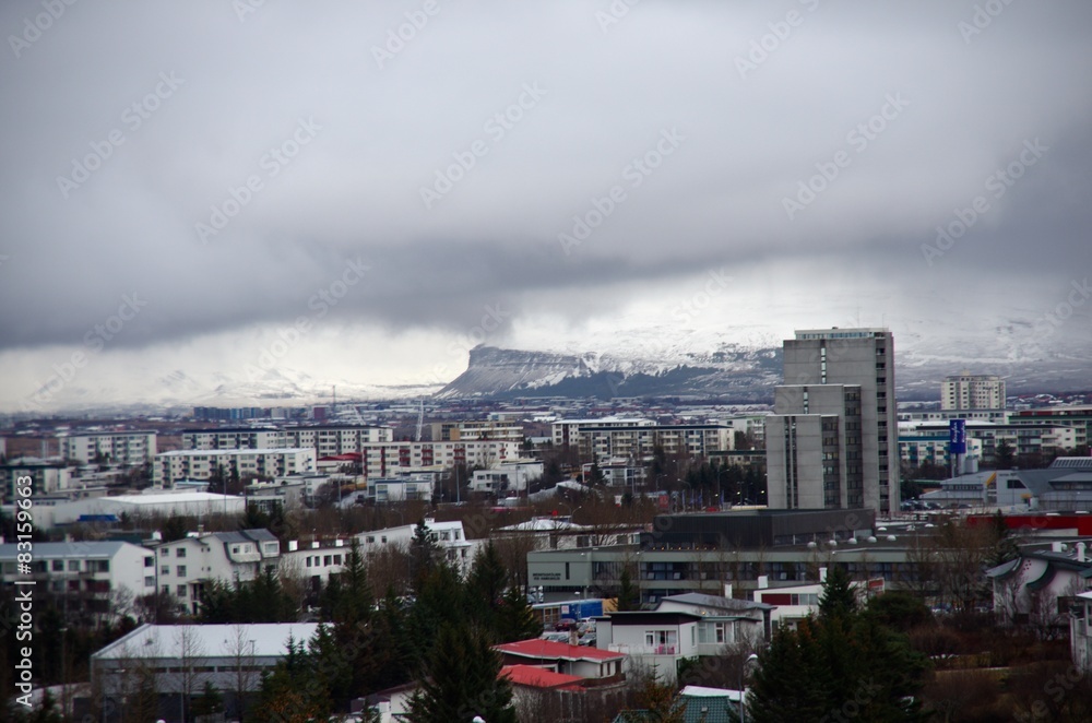 Obraz premium reykjavik