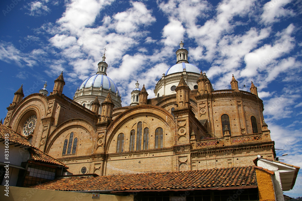 Cathedral Of The Immaculate Conception In Cuenca, Ecuador