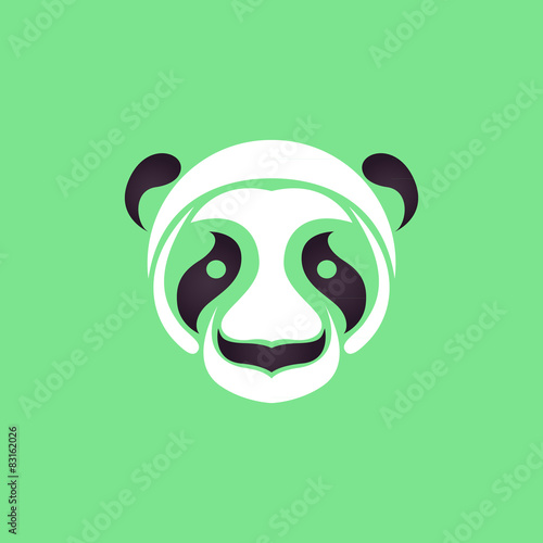 Fototapeta Naklejka Na Ścianę i Meble -  PANDA logo vector