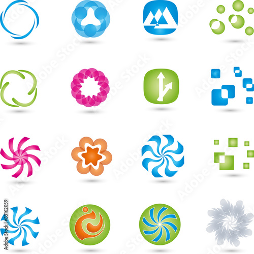 Logos Sammlung, Dienstleistung, Spiralen