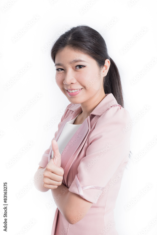 Asian business woman