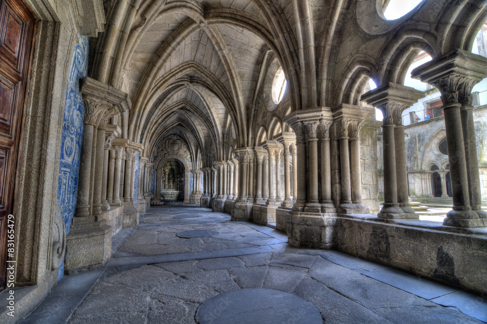 Porto Cathedral Cloister, Portugal