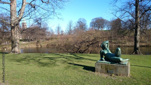 Photography statues' of Copenhagen