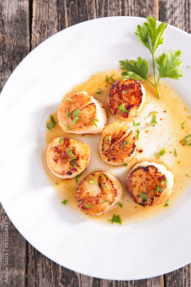 fried scallop fried scallop