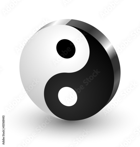 Yin Yang symbol icon