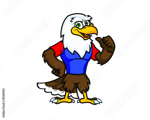 Hawk Mascot